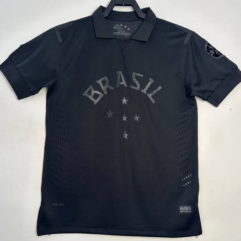 2013/2014 Brazil Black Retro Training shirts