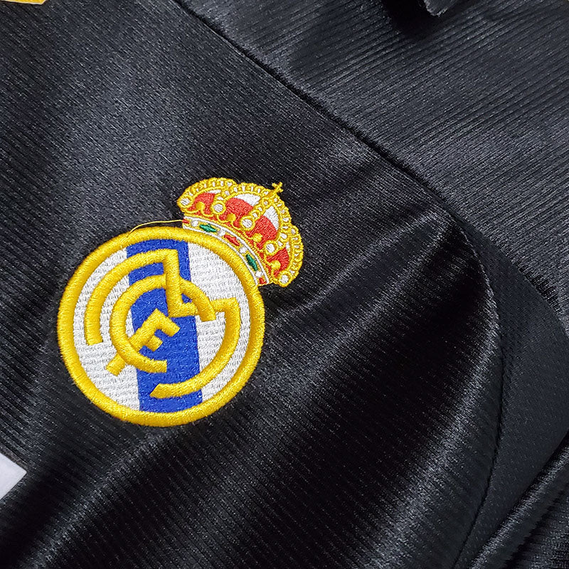 1998/2000 Real Madrid Away Black Retro football Jersey