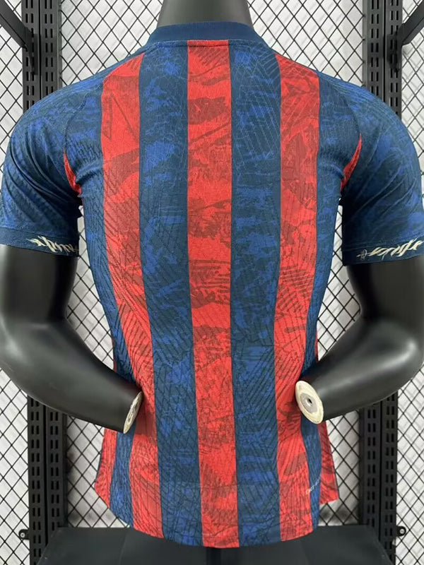 24/25 BAR Red and Blue Special Edition Player Version football Jersey